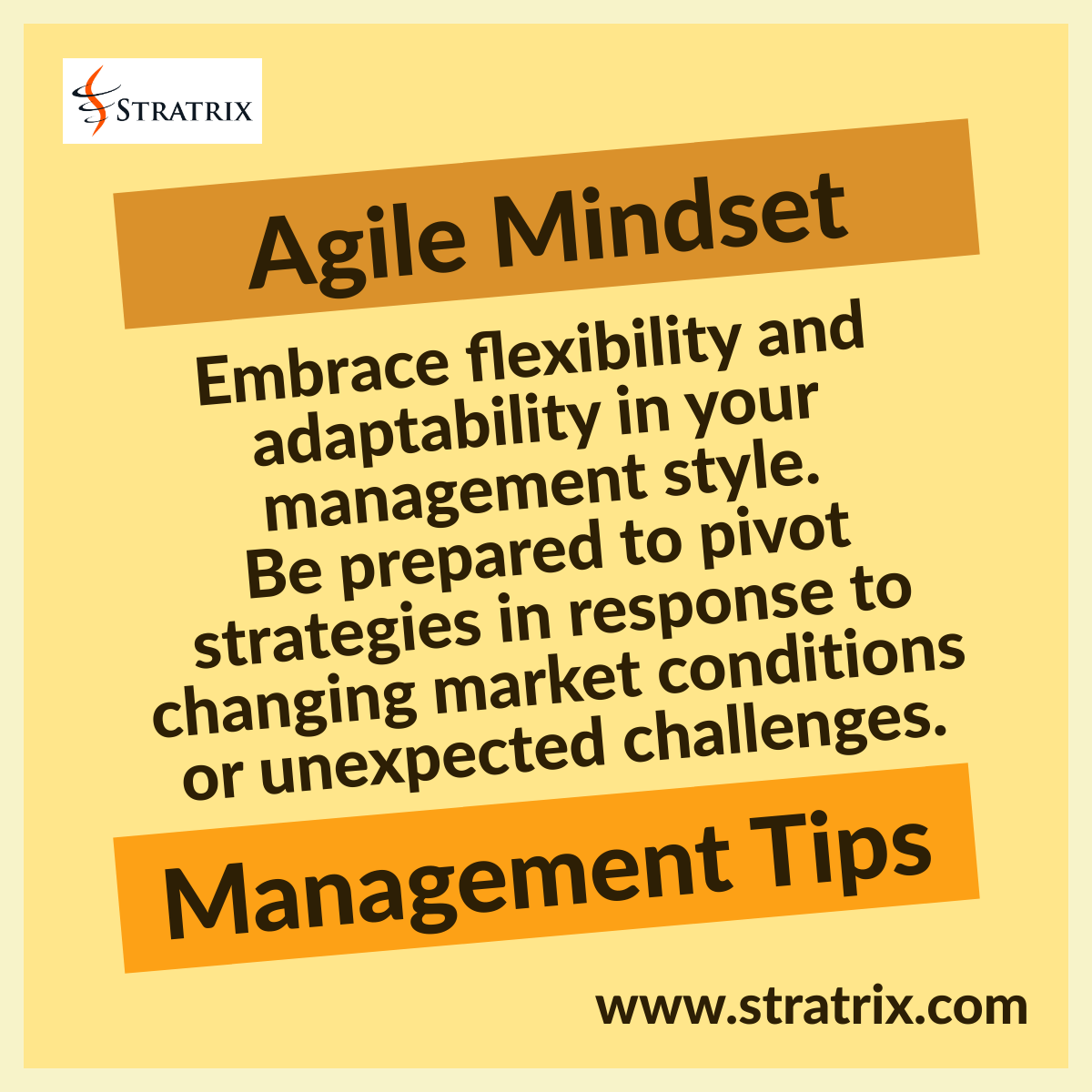 Agile Mindset - Stratrix